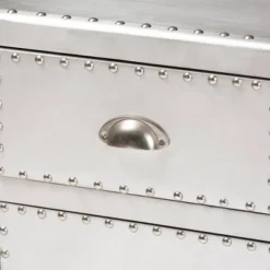 Serge Metal 1 Door Accent Storage Cabinet Silver - Baxton Studio 16 Serge Metal 1 Door Accent Storage Cabinet Silver - Baxton Studio -Baxton Studio GUEST f868dc65 7cde 4393 9e3f 894d36516177