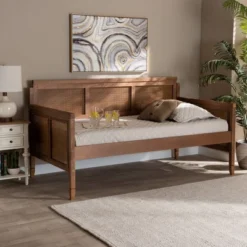 Twin Toveli Wood Daybed Ash Walnut - Baxton Studio 13 Twin Toveli Wood Daybed Ash Walnut - Baxton Studio -Baxton Studio GUEST faa5c78d d4e1 4a56 bf28 08407fd434d2