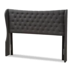 Cadence Modern And Contemporary Fabric Button - Tufted Winged Headboard - Baxton Studio -Baxton Studio GUEST fcf671d3 dd57 487e 86bb 24ac4af28615
