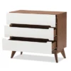 Calypso Mid-Century Modern Wood 3 Drawer Storage Chest Brown - Baxton Studio -Baxton Studio GUEST fe5f8519 b288 4793 9fa7 1c7da36f9edc
