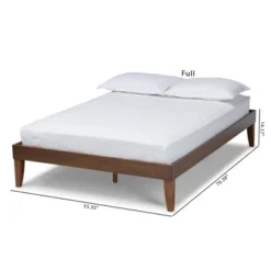 Lucina Walnut Platform Bed Frame Brown - Baxton Studio -Baxton Studio GUEST feb62bd8 4625 4790 a0ba a0e7c166c8bd